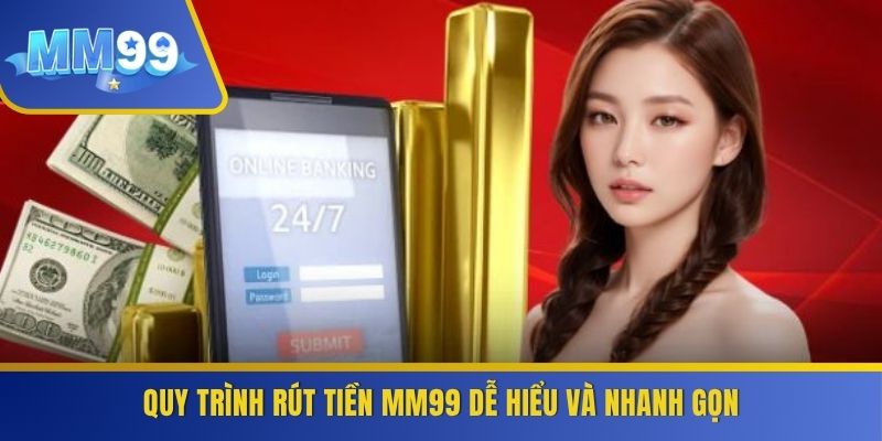 Quy trình rút tiền MM99 dễ hiểu và nhanh gọn